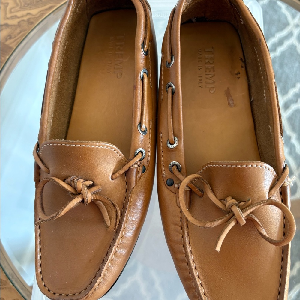 Women's Brown Leather Loafers